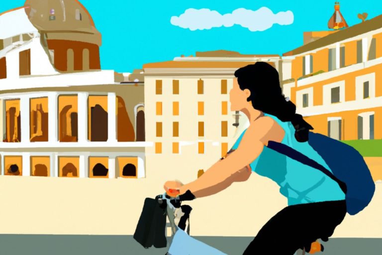 bicicletta a Roma