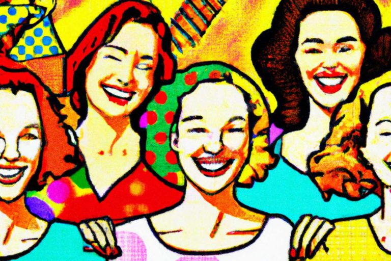 donne che ridono, felicità ed empowerment