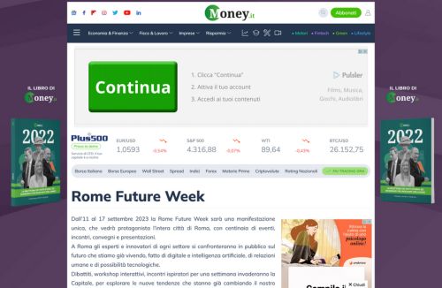 Rome Future Week Money.it